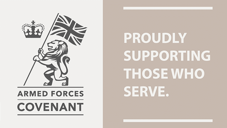 Proudly Supporting those who serve